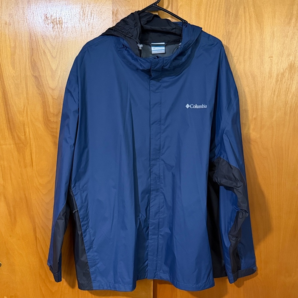 Columbia Navy Waterproof Jacket